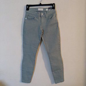 NWT Lucky Brand Lolita Low Rise Crop Jeans in Abyss Size 0 / 25